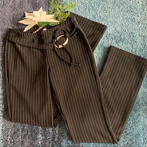 Striped Work Trousers Size Small